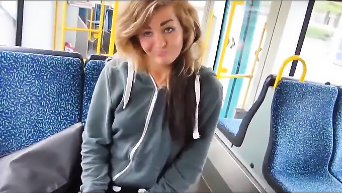 Dansing And Masturbating On Public Transit